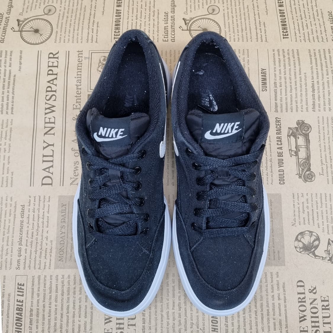 나이키 GTS 16블랙 캔버스 스니커즈250 상품이미지2