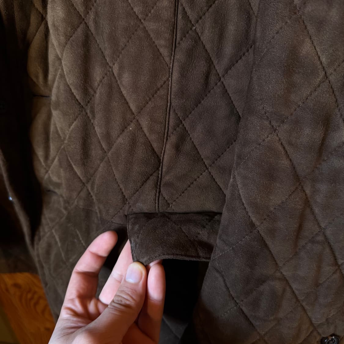 랄프로렌 퍼플라벨 램스킨 스웨이드 블레이저 자켓 상품이미지4