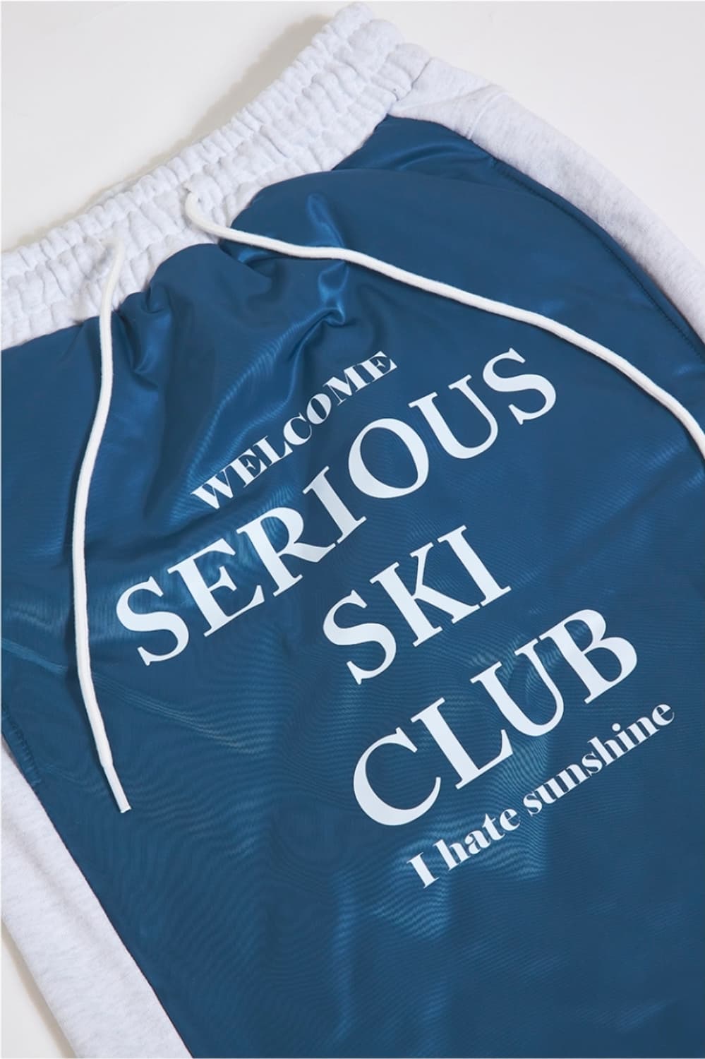 (단종)크랭크 패딩 스웻 롱 스커트 상품이미지6