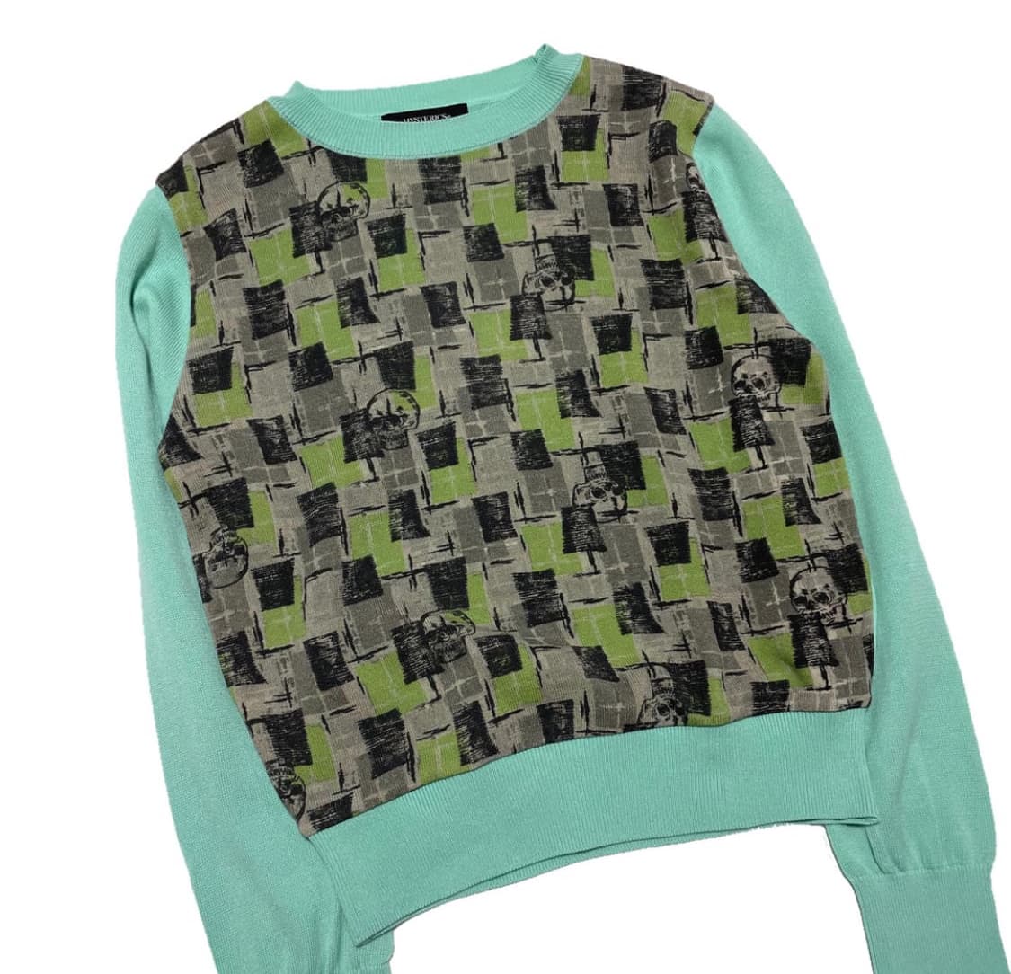 히스테릭 글래머 해골 니트 상품이미지4