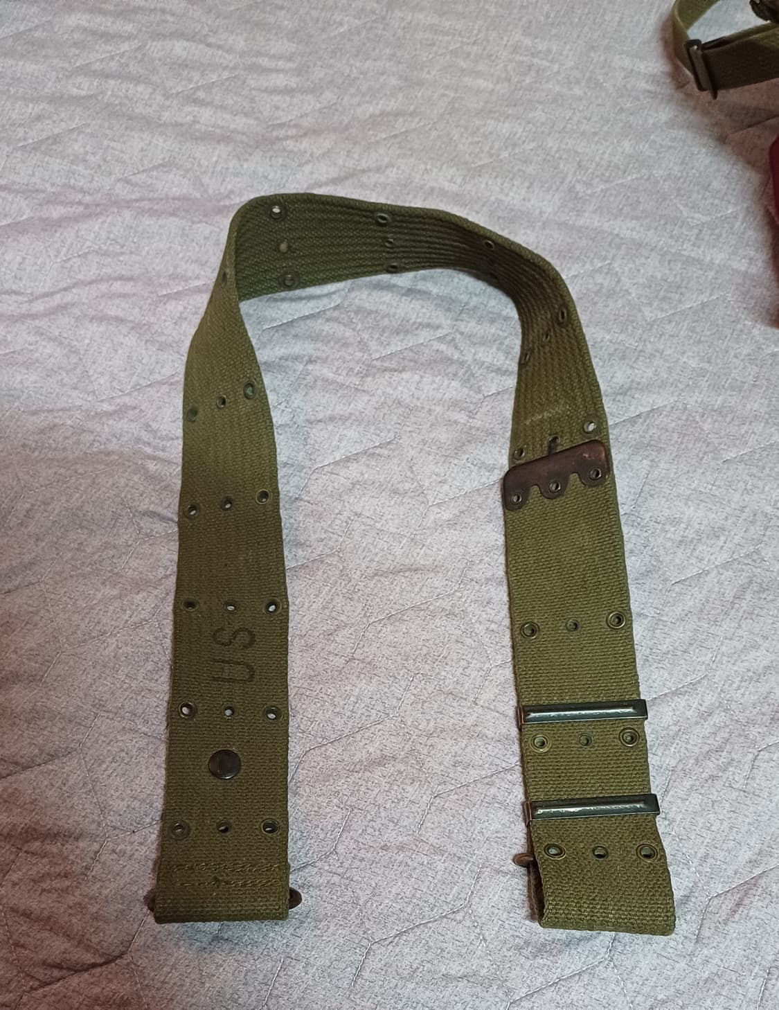 오리지널 미군 이차대전 M-43 필드재킷 야전상의, 벨트, 서스펜더 상품이미지7