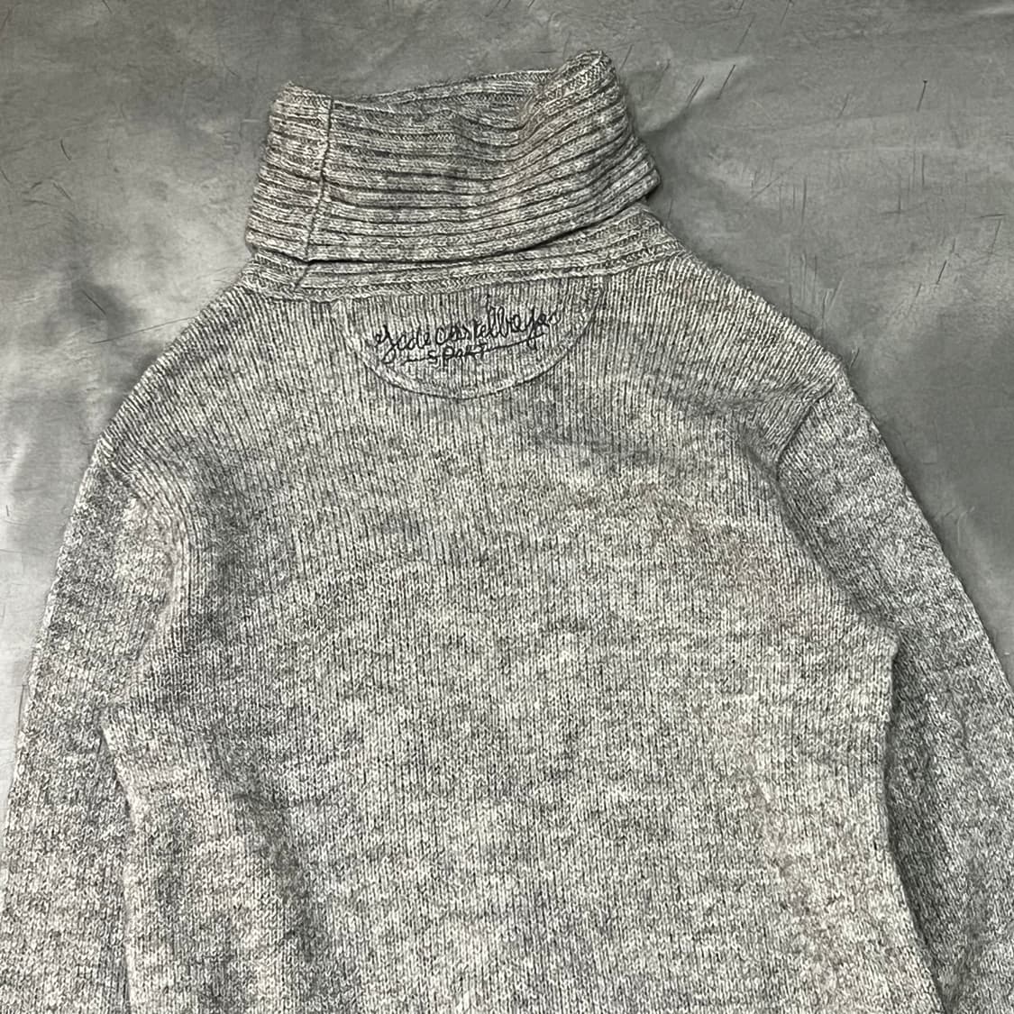  까스텔바작 자수 터틀넥 스웨터 y14646 상품이미지5