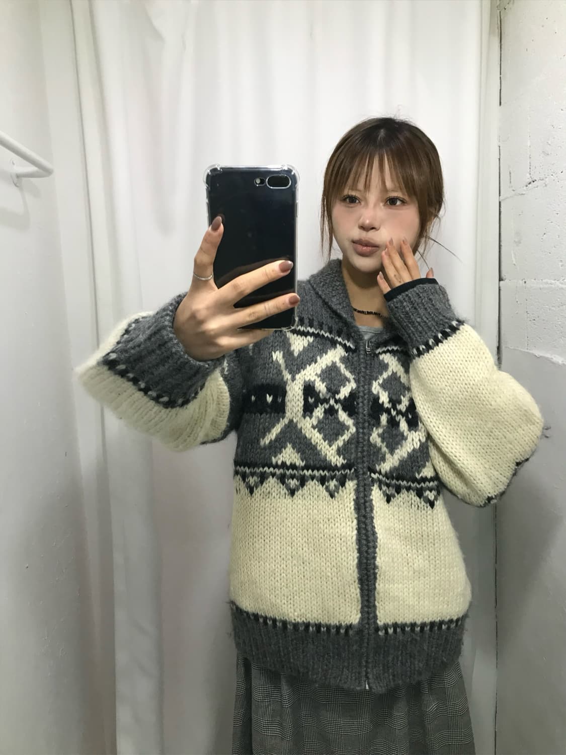 🐰그레이 빈티지 코위찬 집업 🐰 상품이미지2