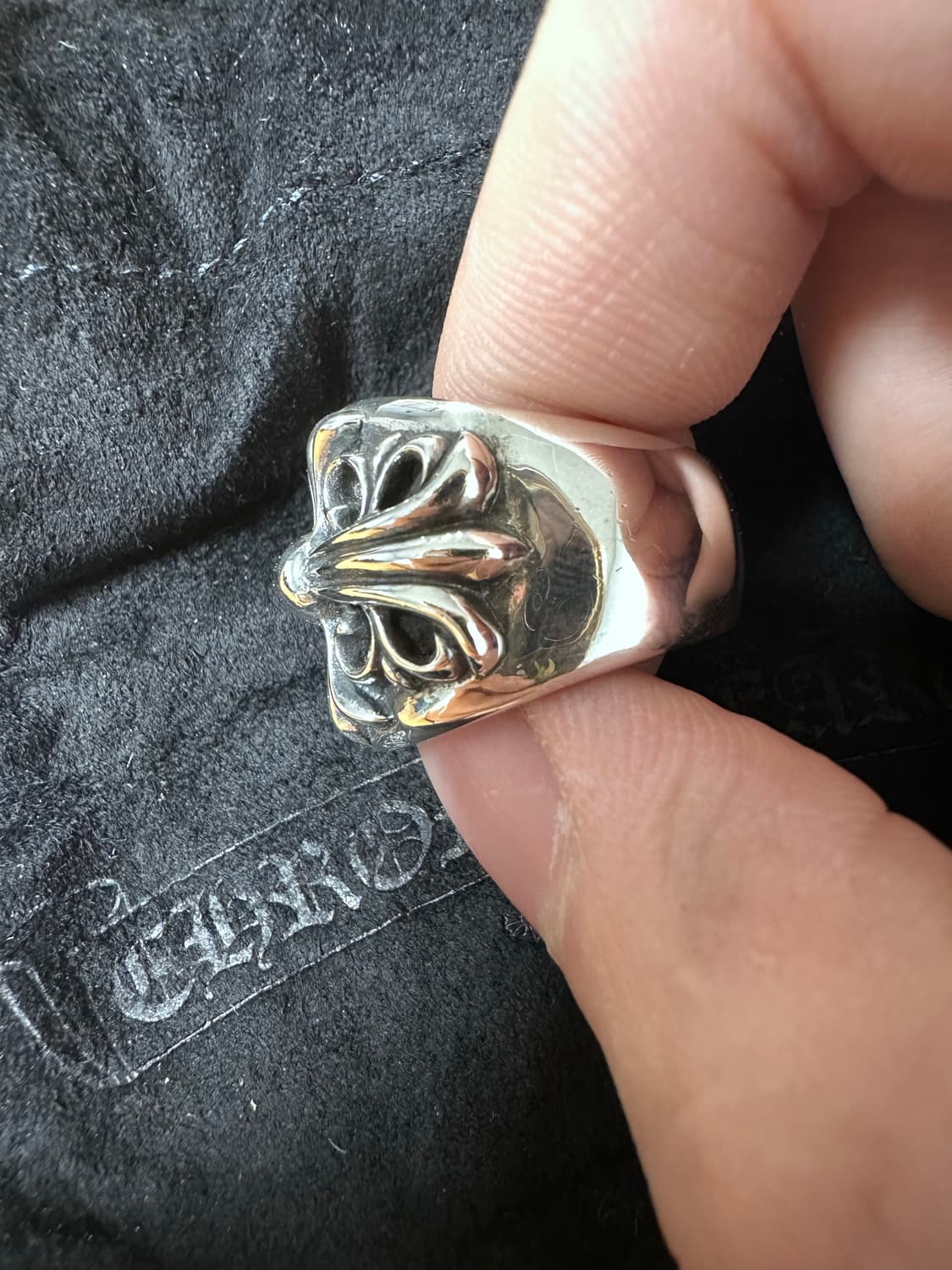 크롬하츠 키퍼링 반지 US 9호 (풀구성) (청담점 구매) 상품이미지6