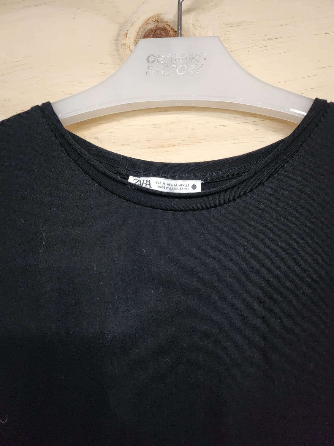 484) 자라 ZARA 기본 반팔티 상품이미지3