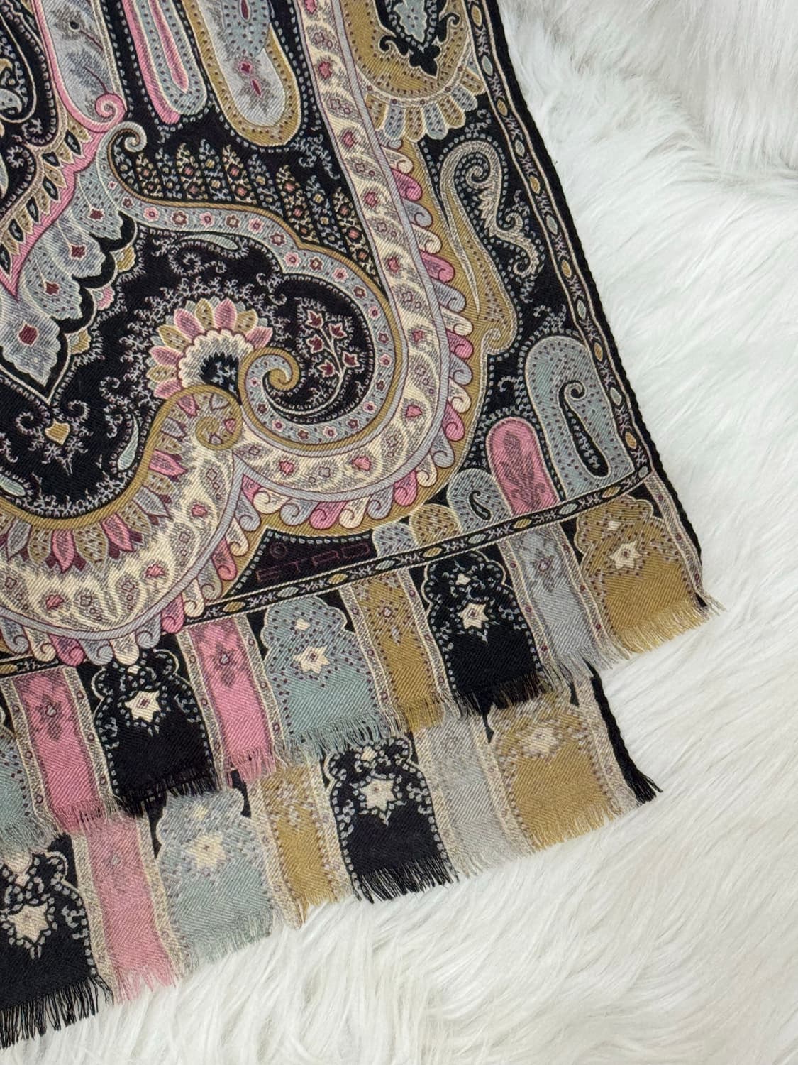 에트로 캐시미어 실크 머플러 상품이미지1