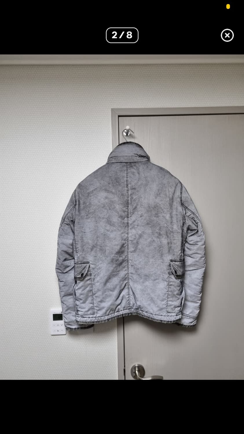 한정판 스톤아일랜드 화이트와펜 리플렉티브 자켓 판매합니다! 상품이미지2