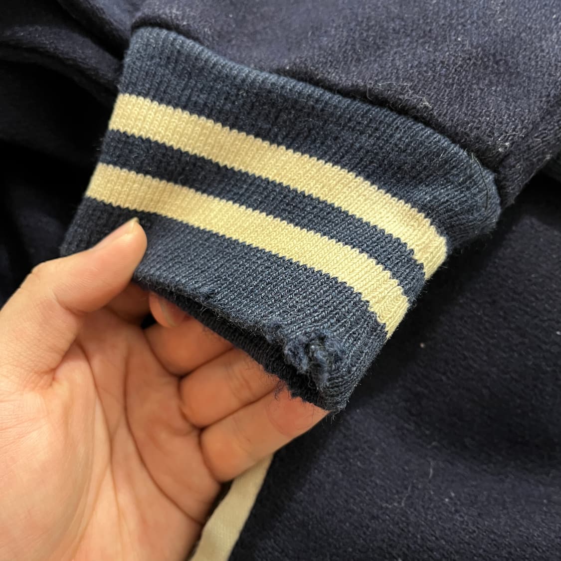 90s 미국 생산 빈티지 네이비 자켓 상품이미지10