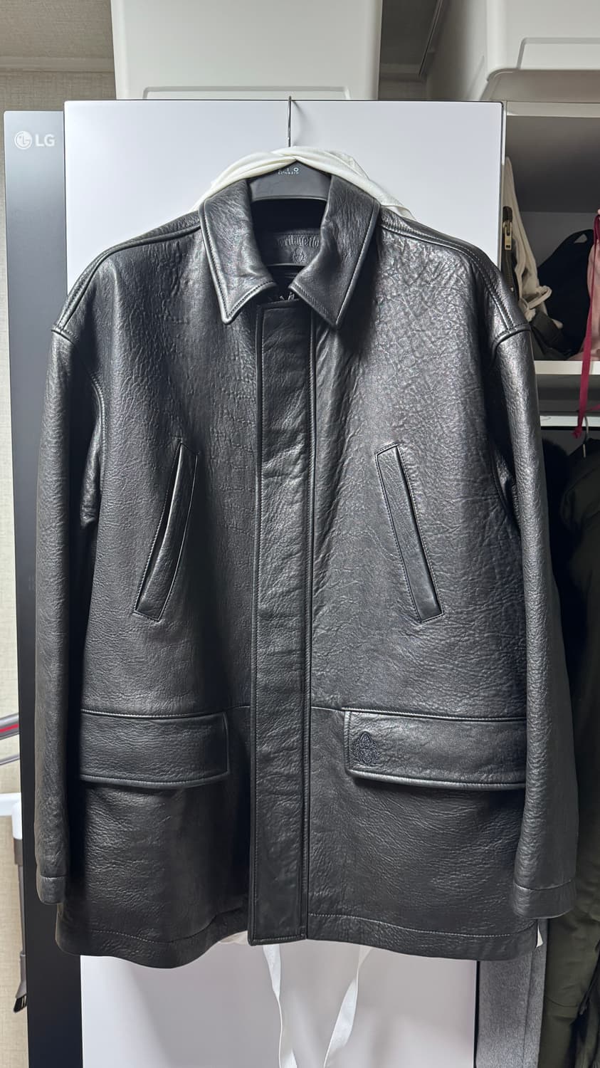 M) 헤리티지플로스 레더 필드 자켓 상품이미지1