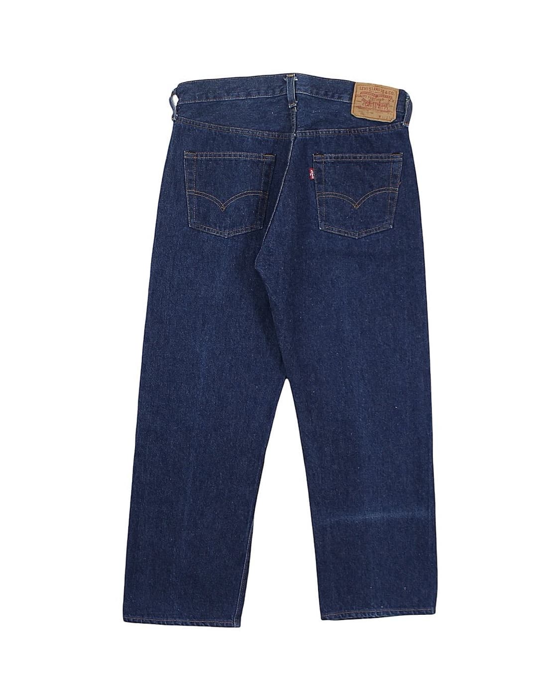 1980s USA 리바이스 501 셀비지 66후기 데님 팬츠 빈티지 미제 상품이미지2