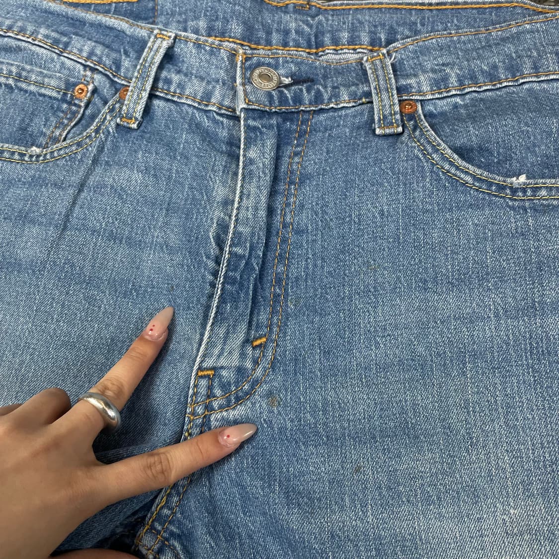 (34) 리바이스 511 34X30 중청 데님 팬츠 상품이미지5