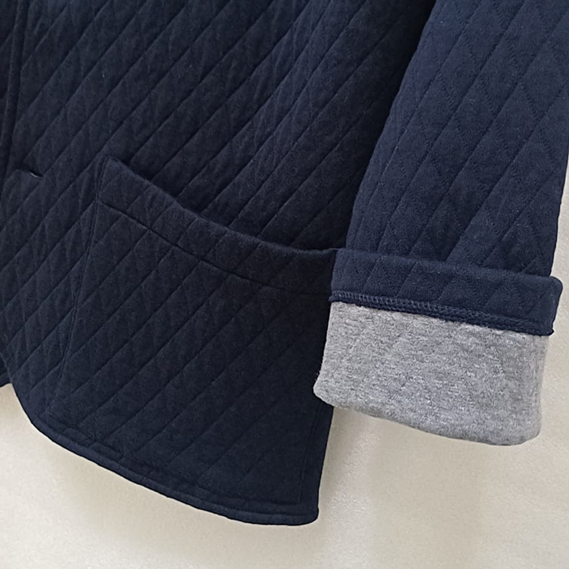 한섬 일레븐티 봄 간절기 퀼팅 누빔 블레이저 자켓 남성 M 사랑봉봉 상품이미지7