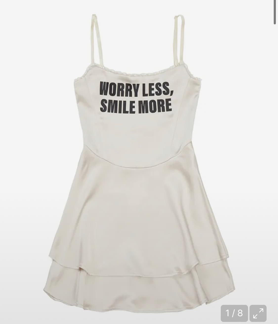 유희 미니 드레스 원피스 아이보리 상품이미지1