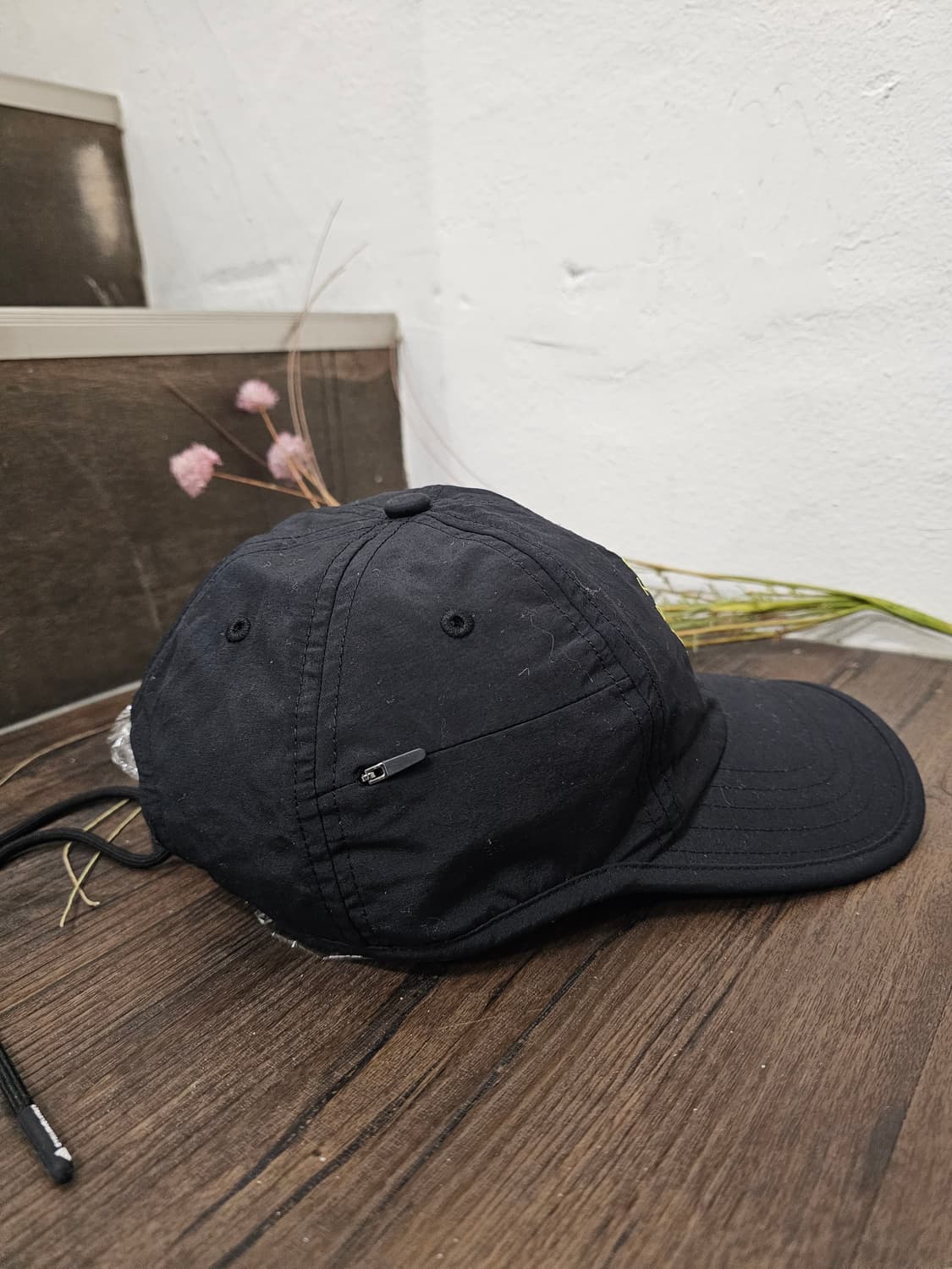 Stella McCartney X Adidas 콜라보 블랙 러닝 캡 상품이미지2