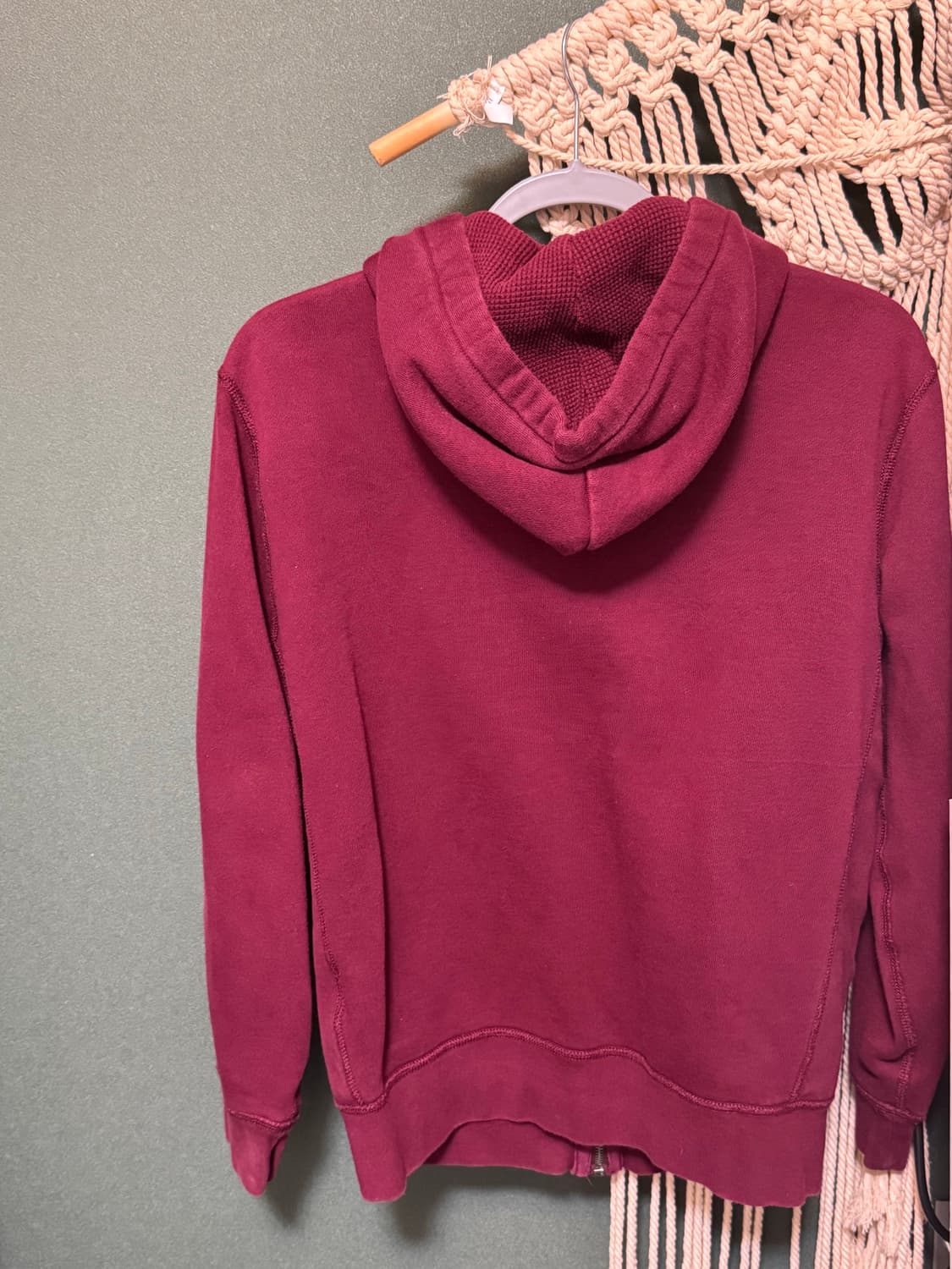 Polo 와플 후드집업 (M) 상품이미지2