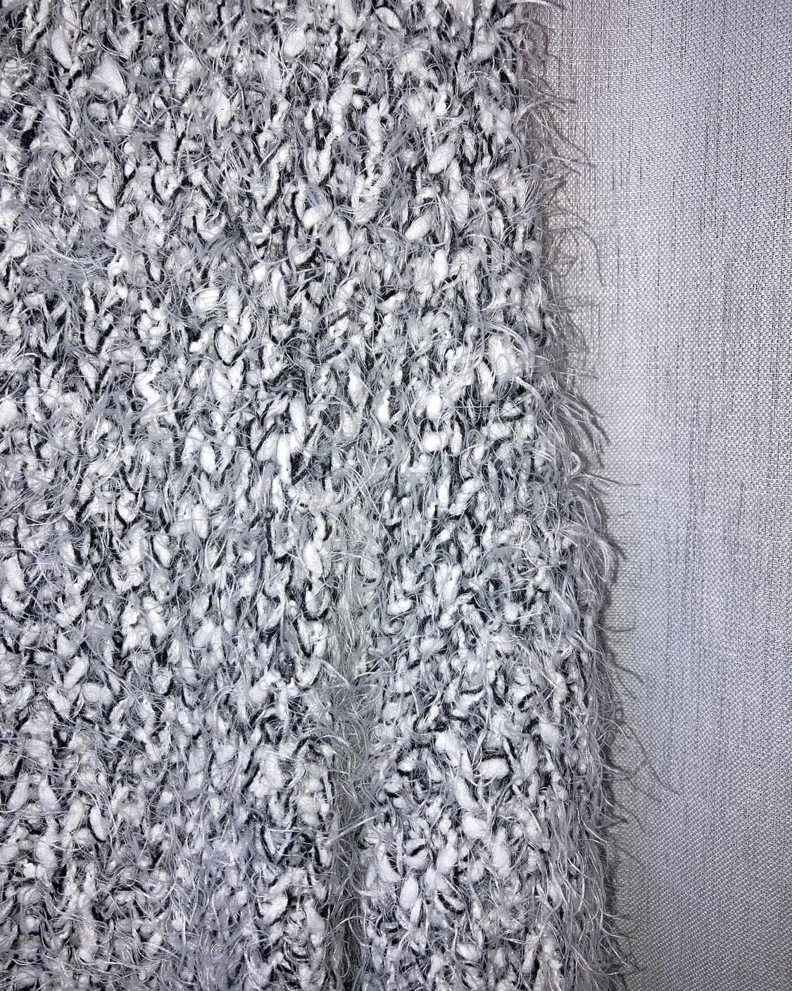 Vintage big long knit   상품이미지4
