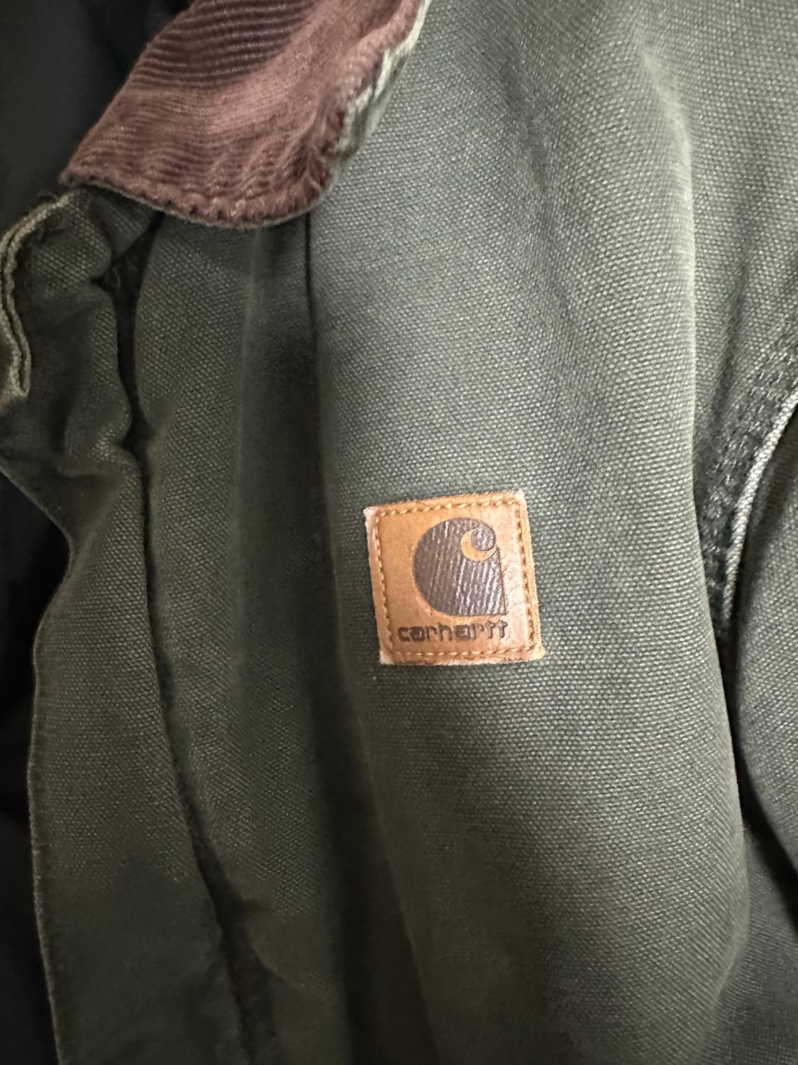 칼하트 j22 moss L 아크틱자켓 상품이미지2