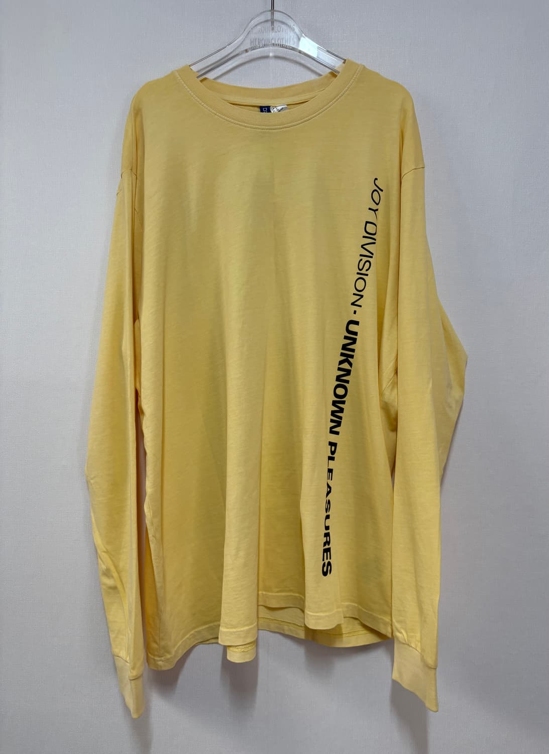 [XL] UNKNOWN PLEASURE X H&M LONG SLEEVE 상품이미지1