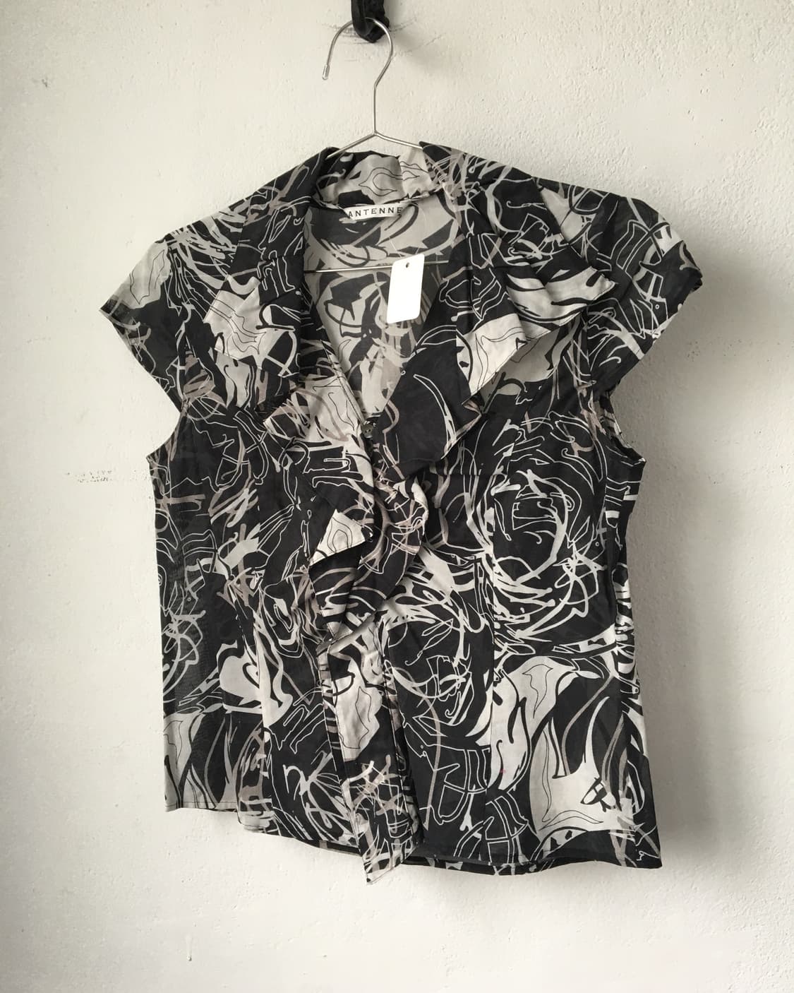 Pattern point blouse 상품이미지1