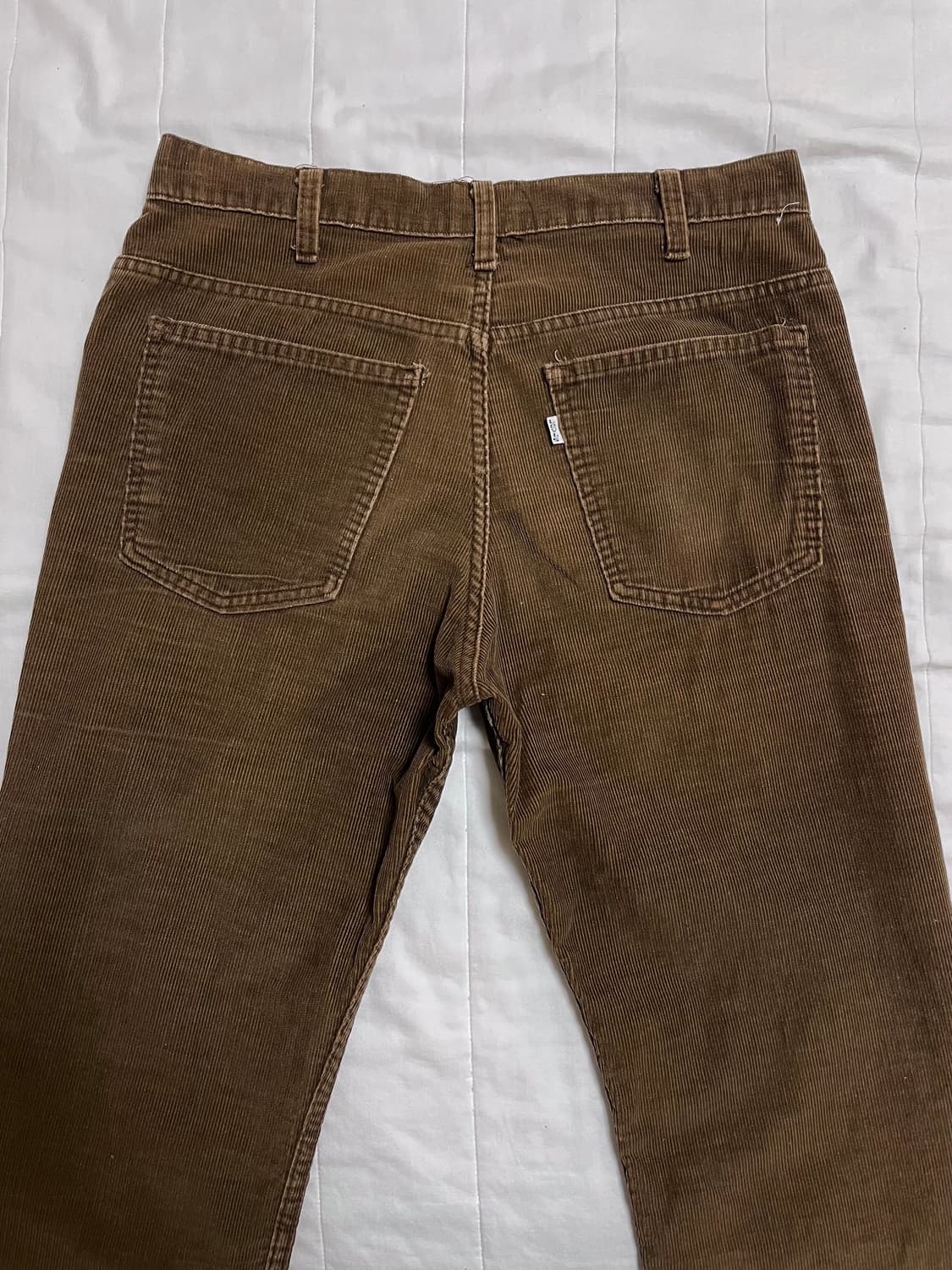 리바이스 70s 646 코듀로이 벨바텀 브라운 부츠컷 517 상품이미지7