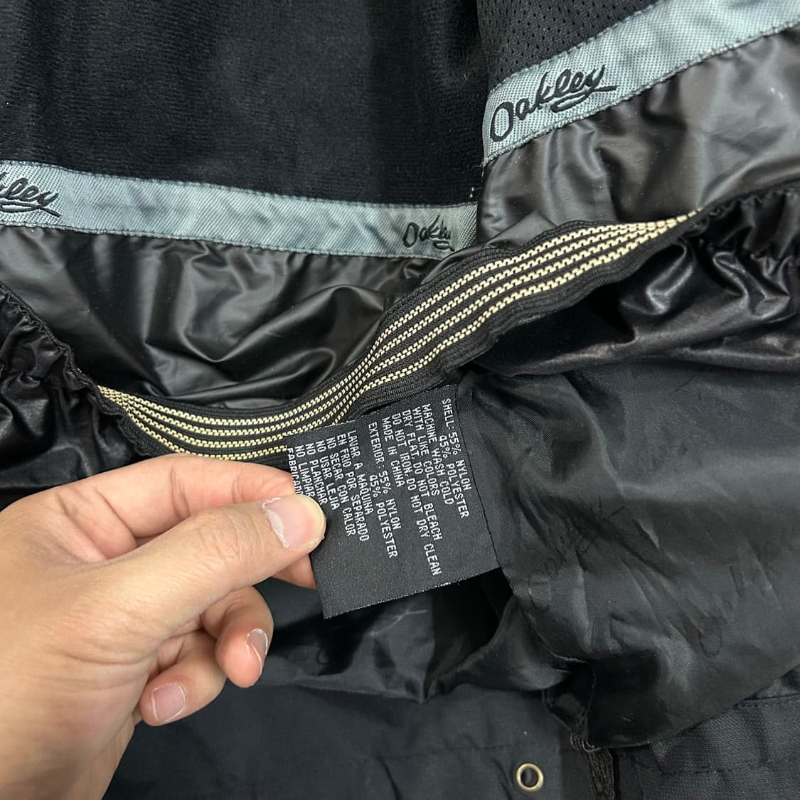 (L) 90s 오클리 아카이브 로드퓨얼 고프코어 바람막이 상품이미지10