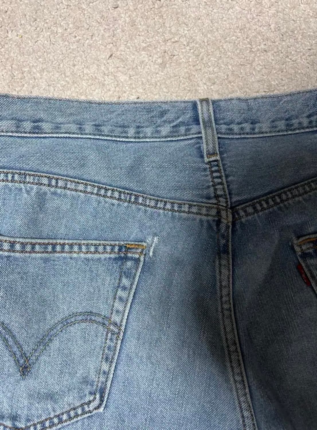 Levis 리바이스 빈티지 550 컷팅진 상품이미지3