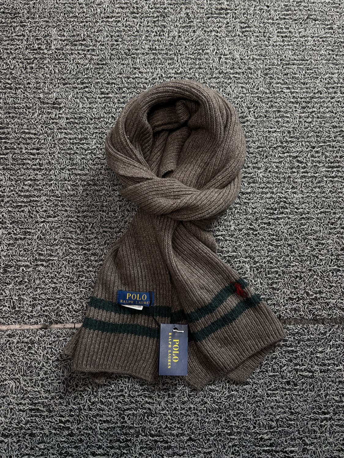 폴로 랄프로렌 신형 포니 로고 울 머플러 1632 상품이미지1