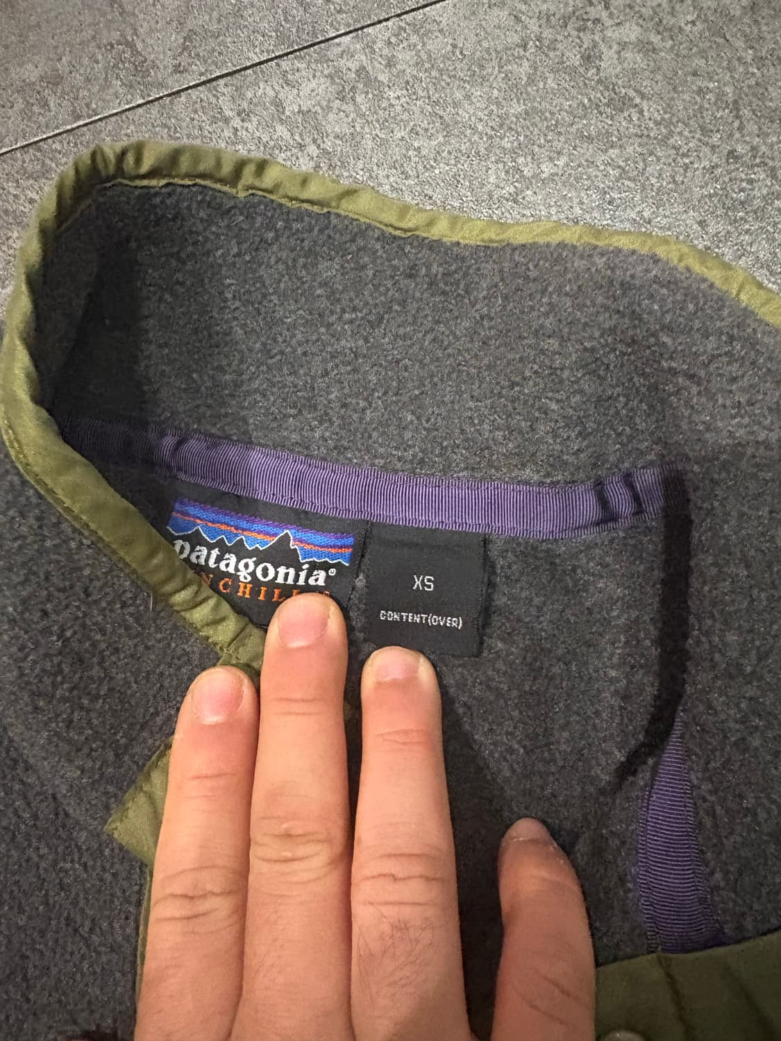 파타고니아 신칠라 맨xs 상품이미지3