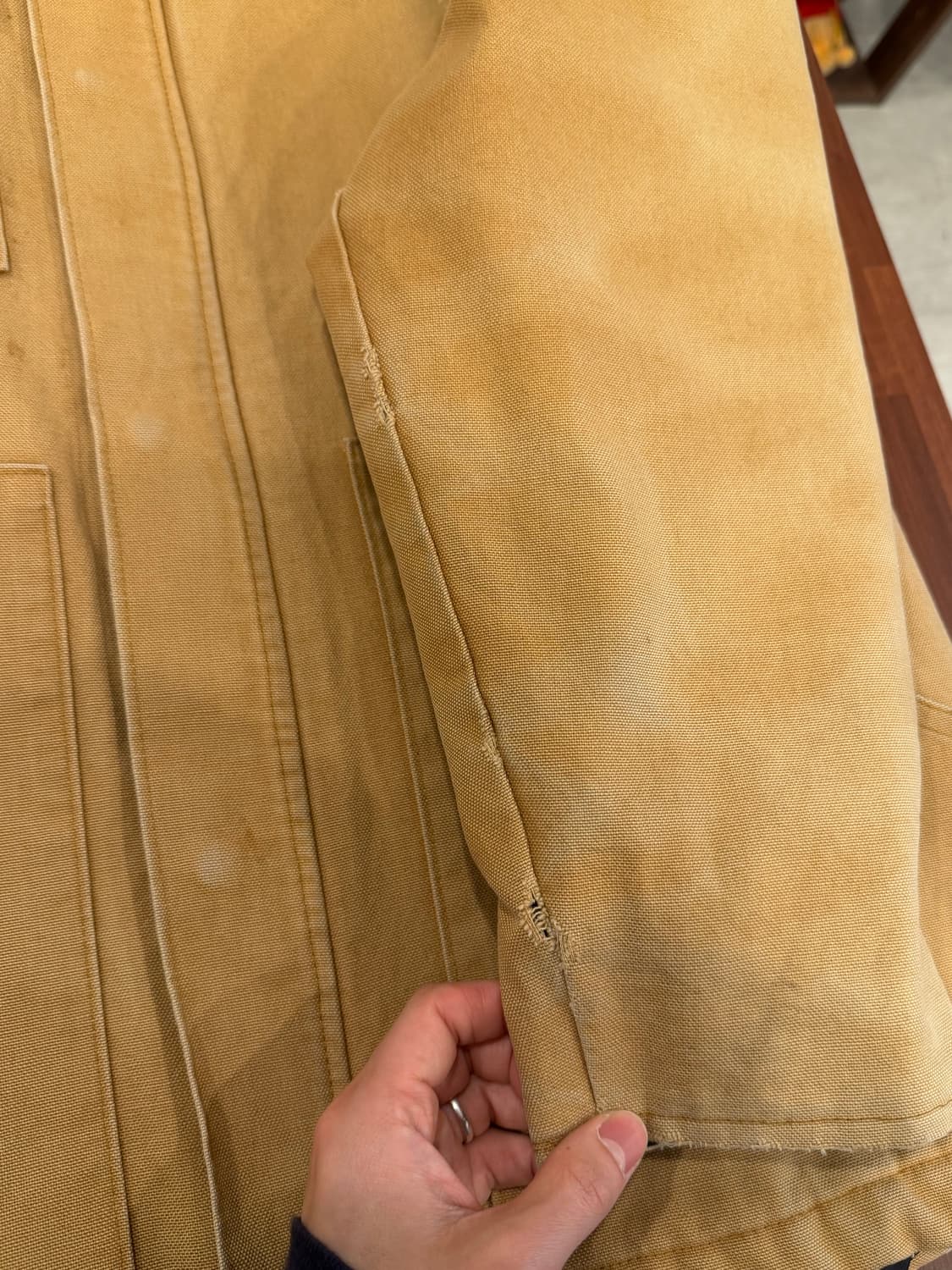 90s Swingster 빈티지 캔버스 워크 자켓 (made USA) 상품이미지8