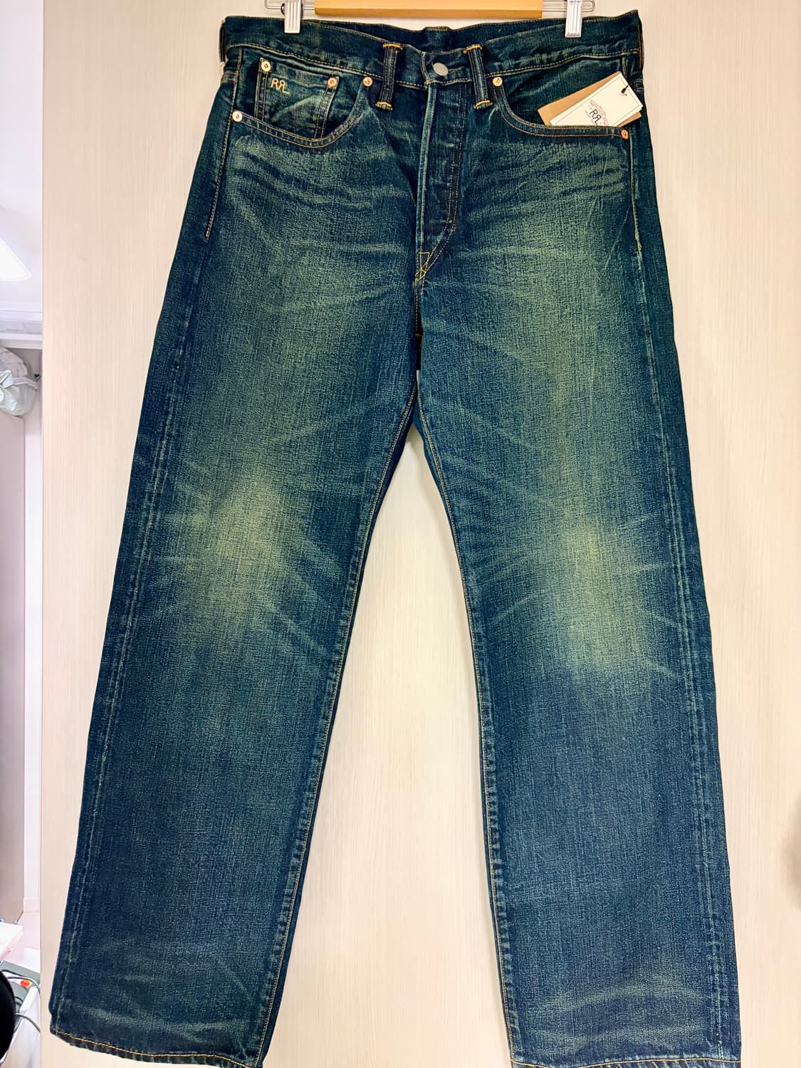 RRL 더블알엘 빈티지 파이브포켓핏 기빈스 진 32x32 상품이미지1