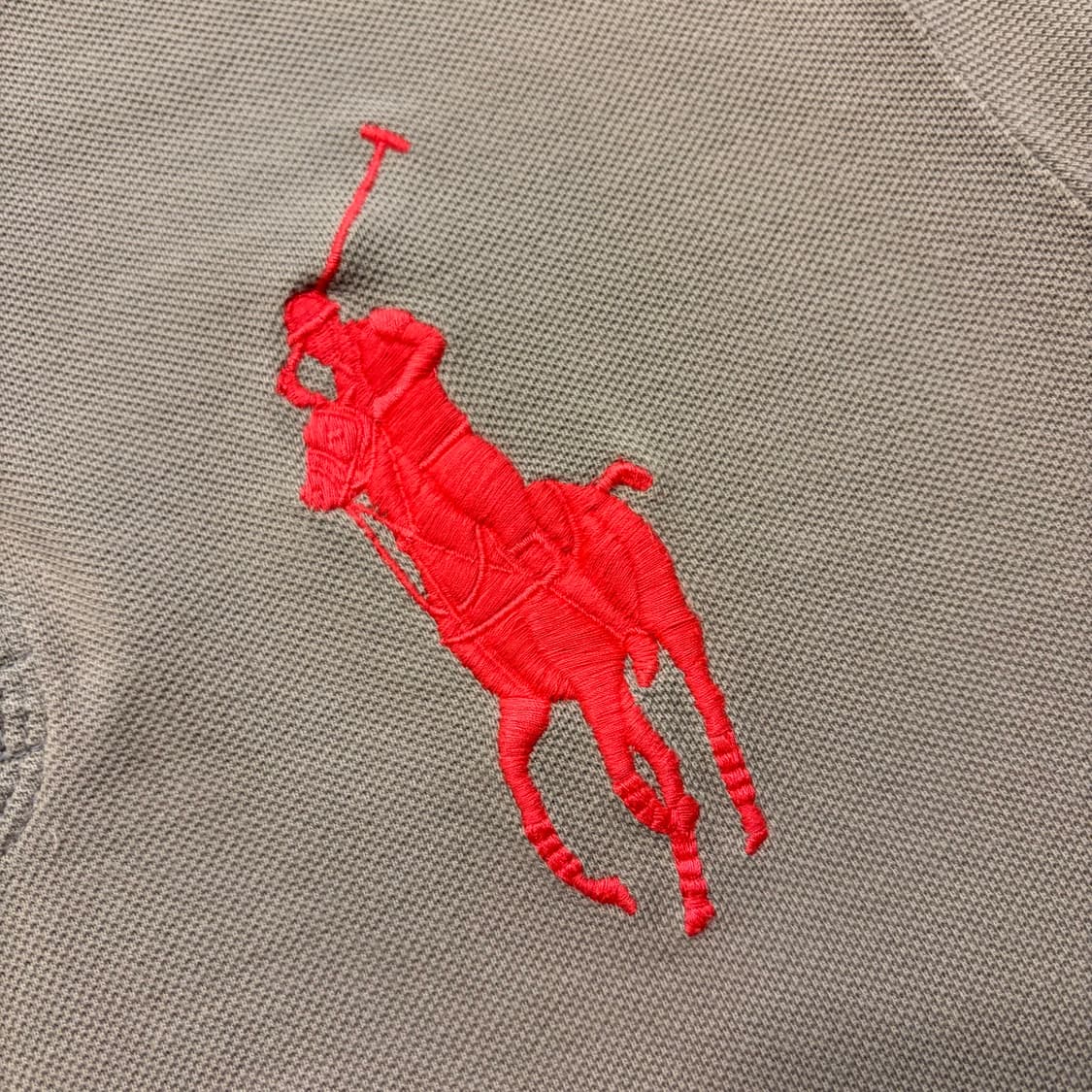 [M] 폴로 랄프로렌 치프키프 카키색 반팔 카라티 C518 상품이미지5