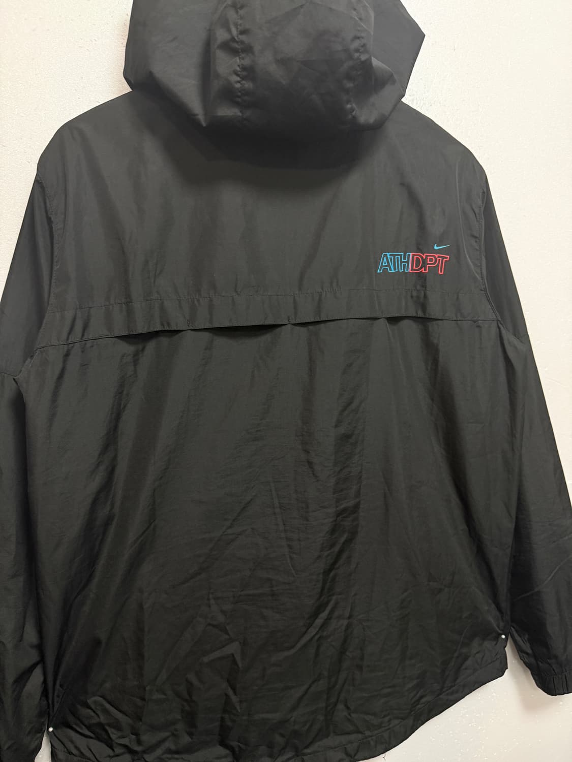 나이키 윈드브레이커 바람막이 블랙 네온 배색 100 상품이미지4