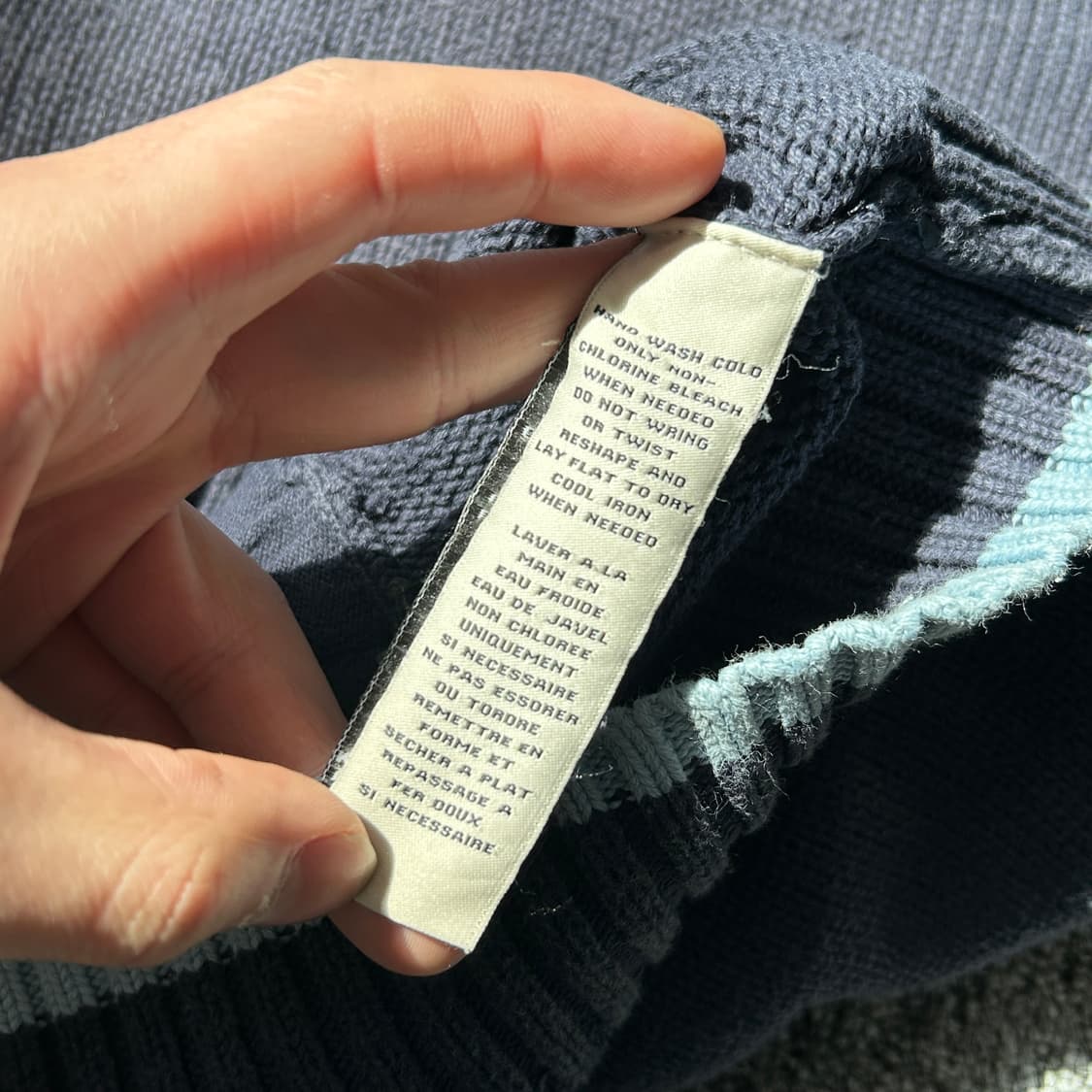 폴로 진스 투웨이 니트집업 상품이미지10