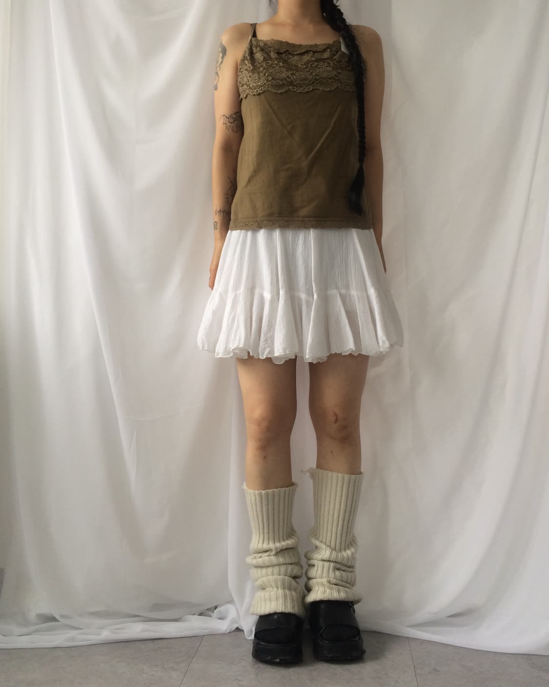 Lace point sleeveless 상품이미지1