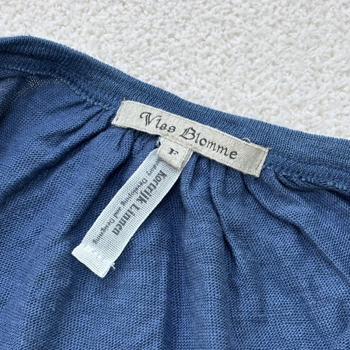 F 블라스블롬 헨리넥 원피스 0304E 상품이미지3