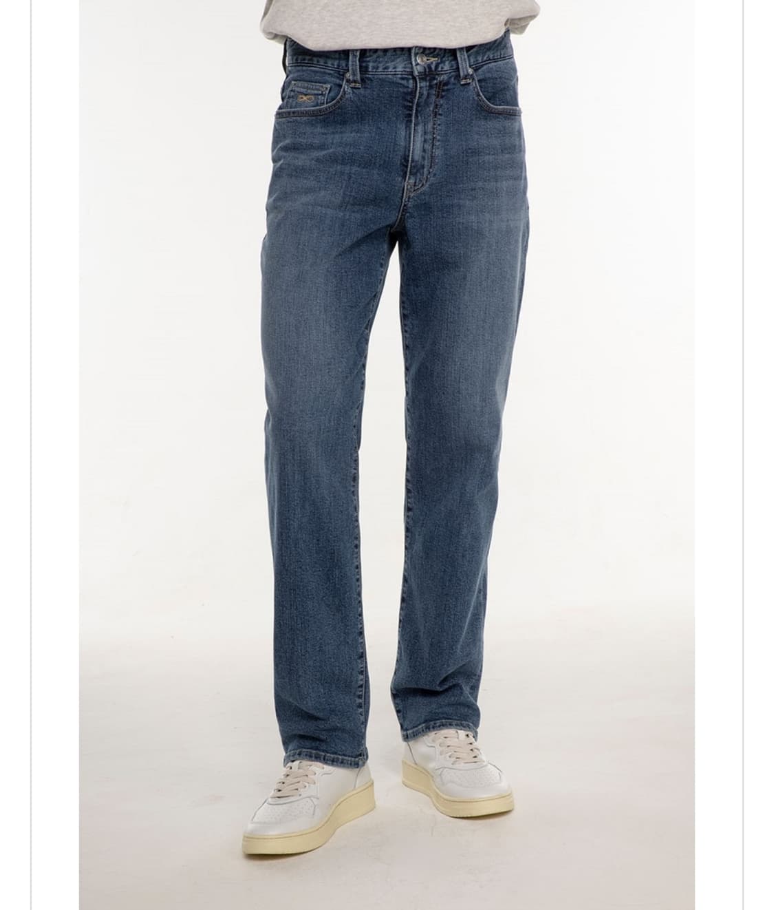 플랙 스티즈 M91 워싱 레귤러 스트레이트 핏 데님팬츠 (32) 상품이미지1