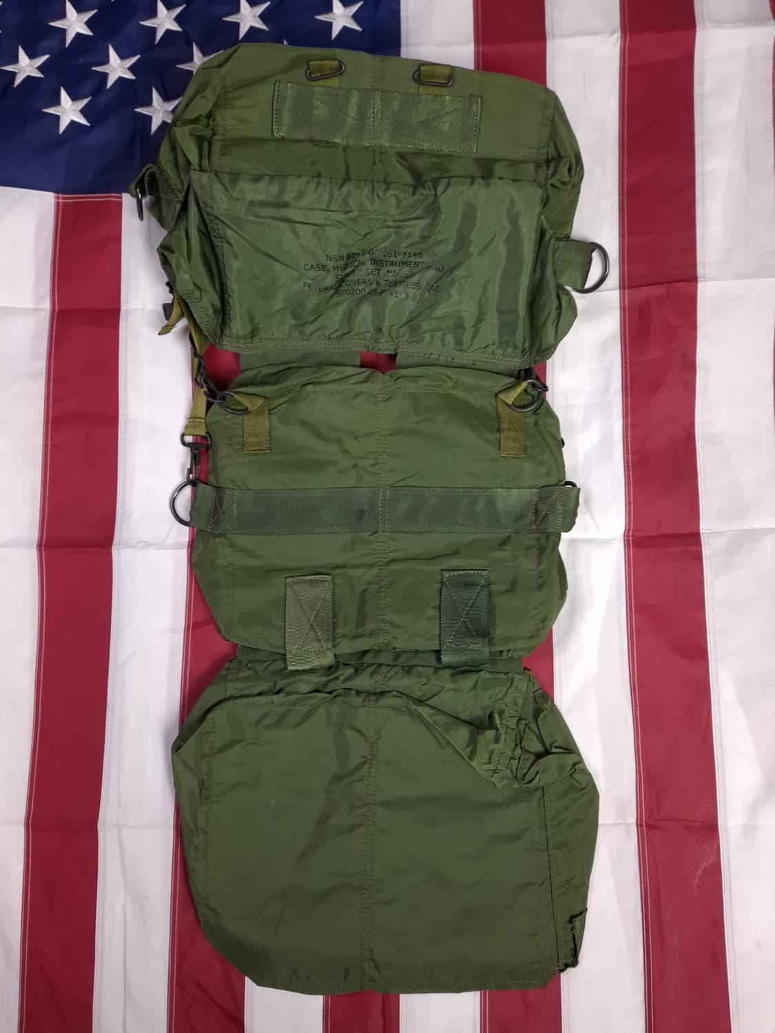 새제품 오리지날 미군 M-17 3단 메딕백 상품이미지6