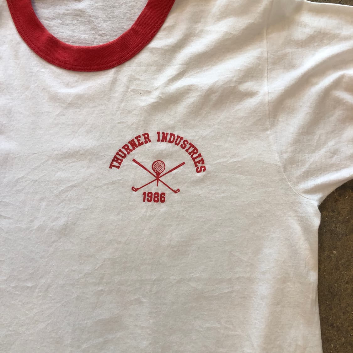 70s~90s Ringer T-shirt-L 상품이미지2