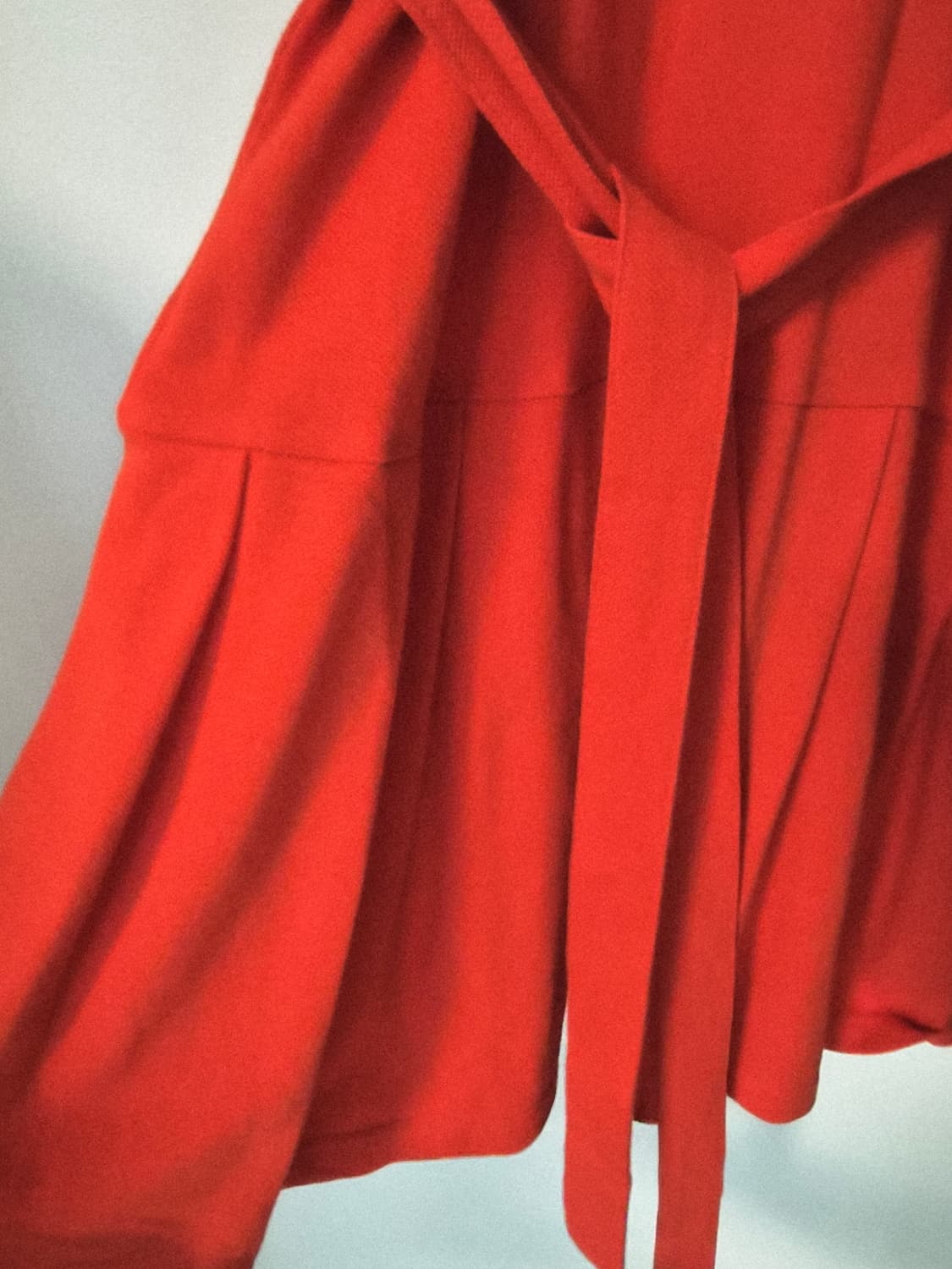 [LACOSTE] 라코스테 여성 슬림핏 피케 반팔 원피스 (레드/34사이 상품이미지4