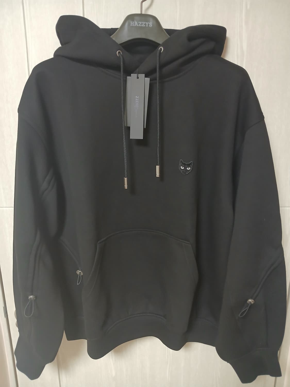 송지오 지제로 후드 블랙 M(48) 새상품 상품이미지1