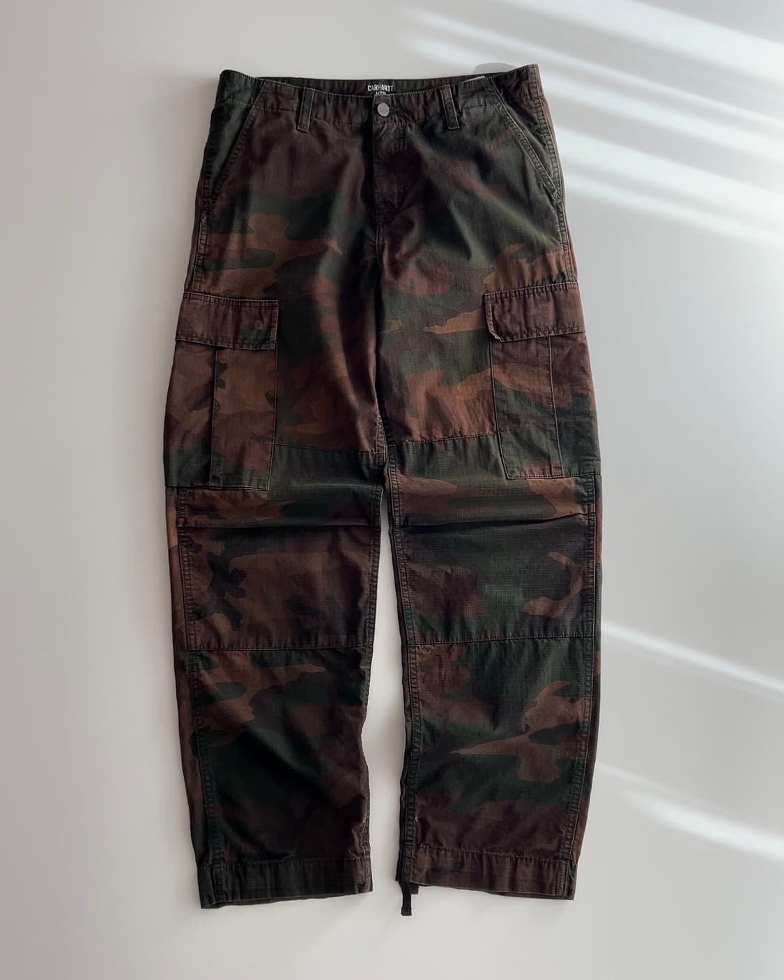 칼하트 WIP 카모 립스탑 팬츠 상품이미지2