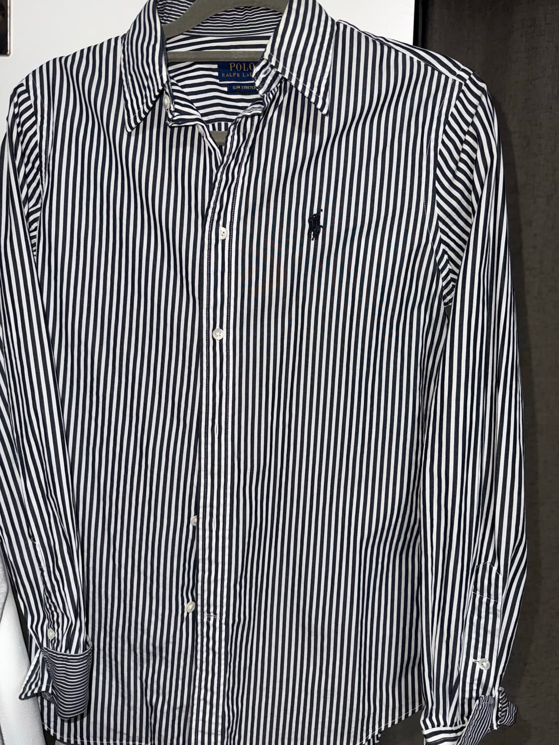 폴로 스트라이프 셔츠 슬림핏  상품이미지1