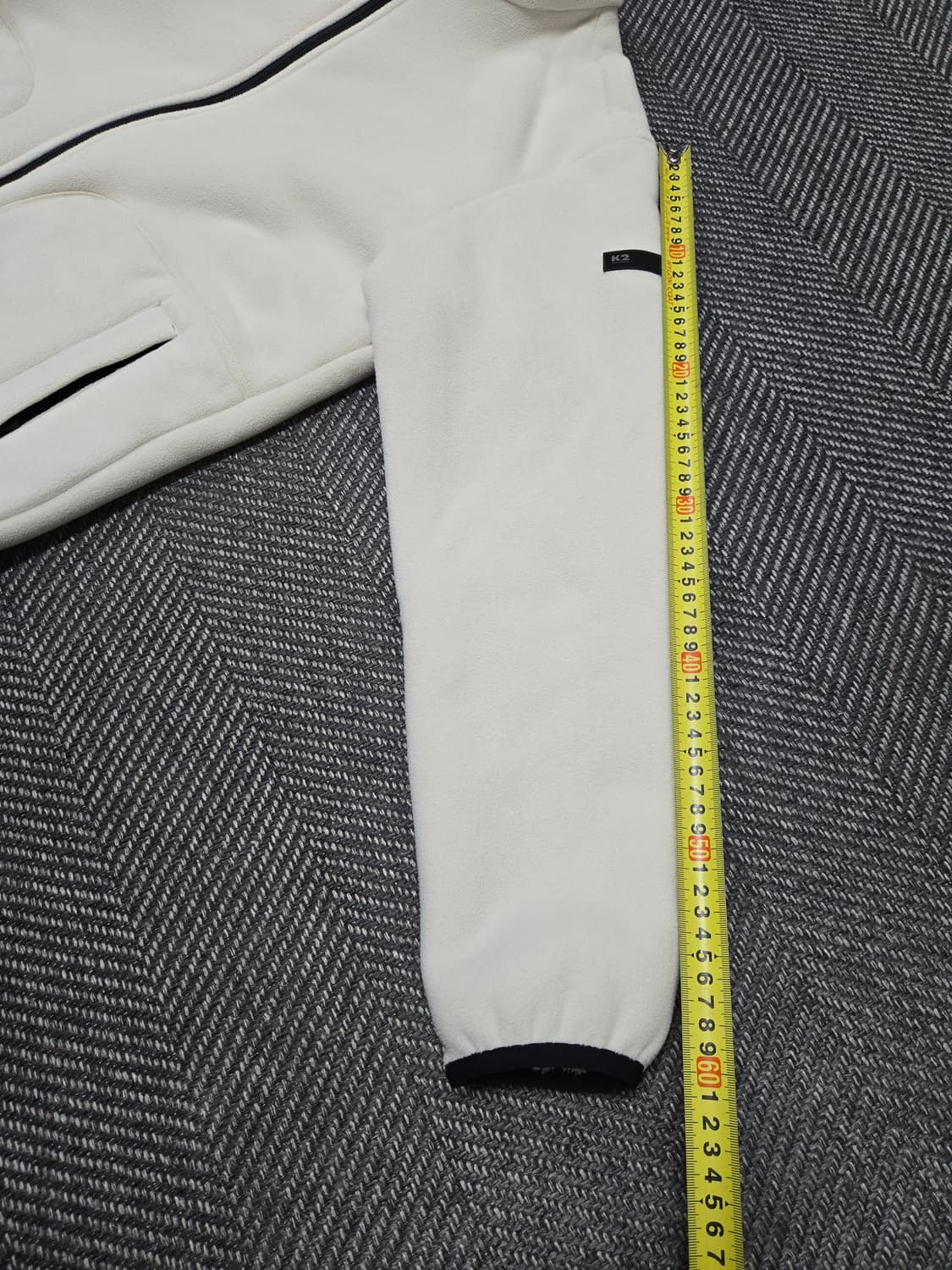 K2 아이보리색 집업 자켓 BOOST 마운틴 플리스 자켓 공용 상품이미지8