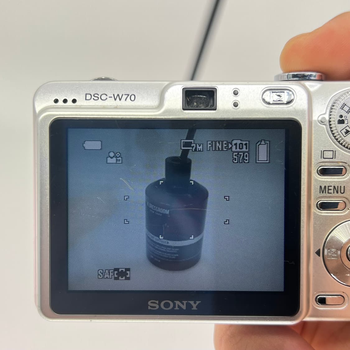 소니 사이버샷 SONY Cyber-shot DSC-W70 실버 상품이미지7