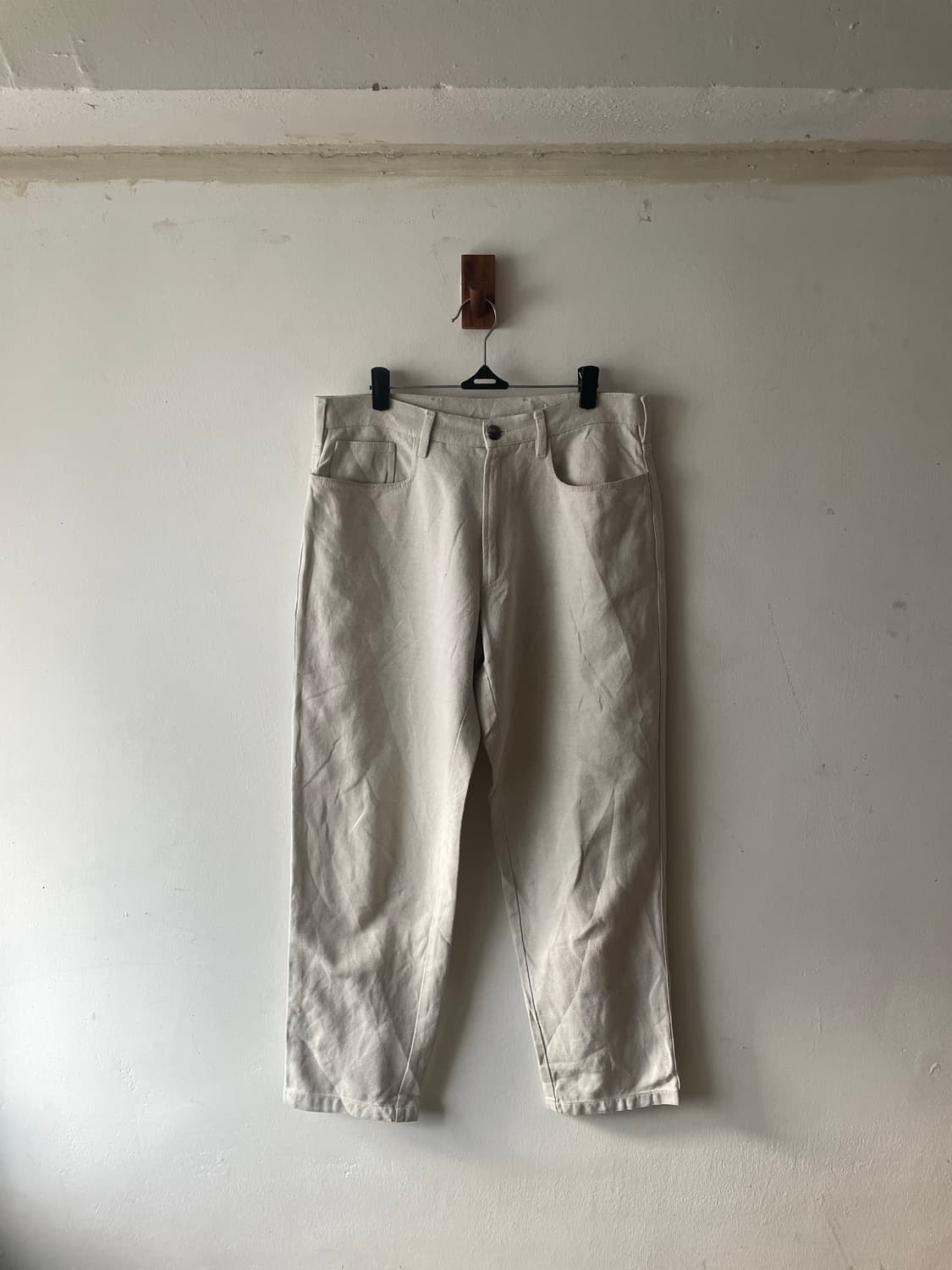 90-00‘s Vintage Prada Cotton Canvas Pant 상품이미지2