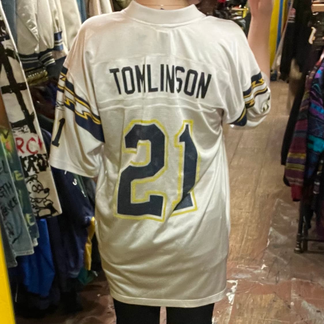 [HI] 리복 NFL 샌디에이고 차저스 져지 화이트 상품이미지5