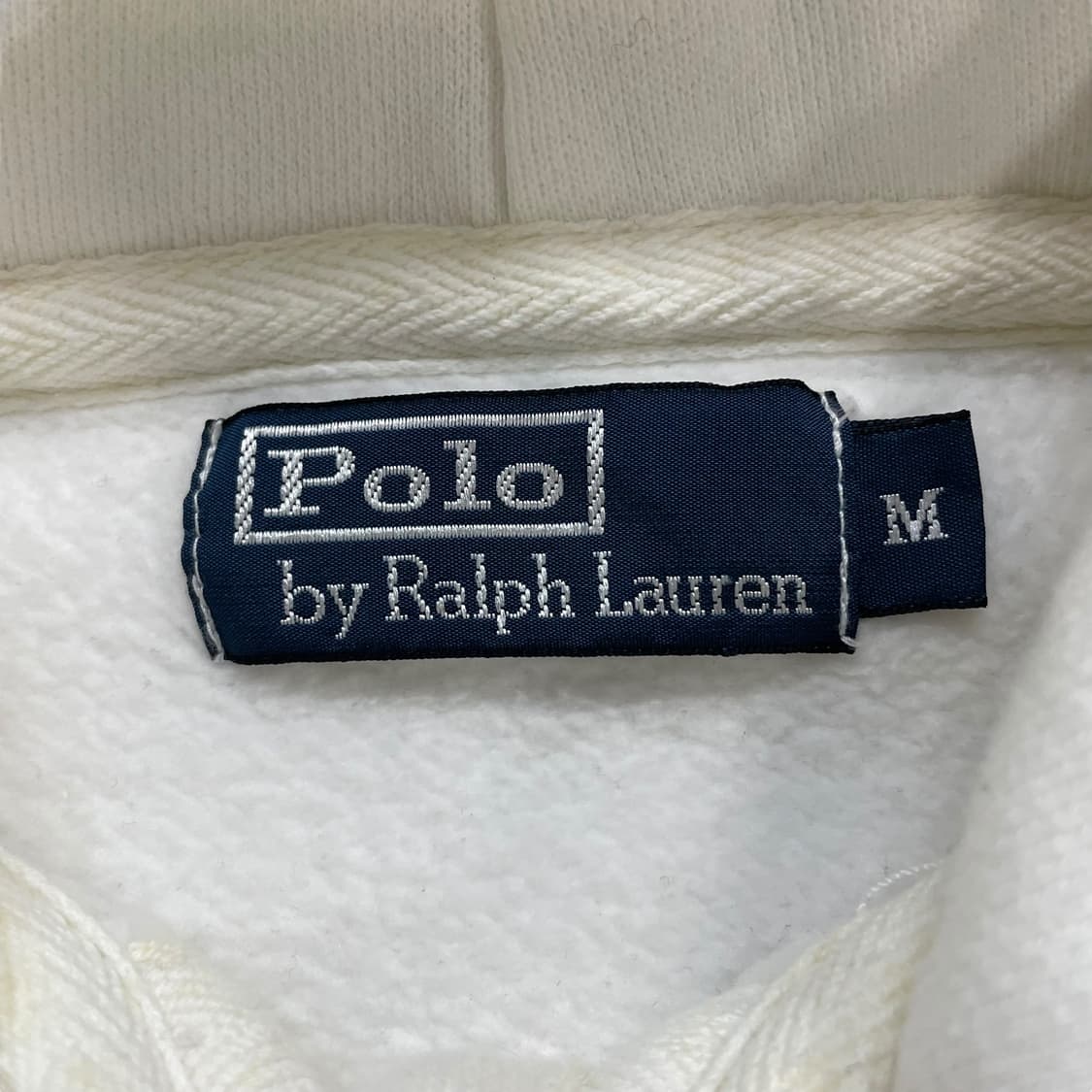 폴로 랄프로렌 LXVII 빅 포니 럭비 후드티 화이트 상품이미지5