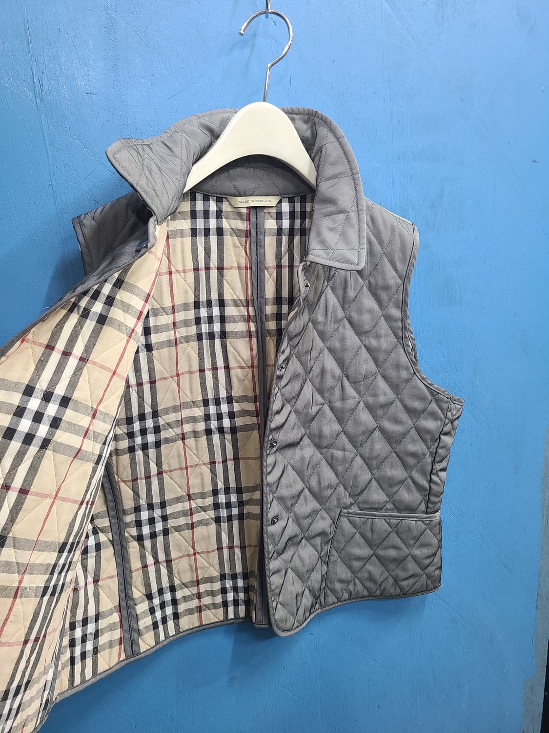 버버리 퀼팅패딩조끼 상품이미지3