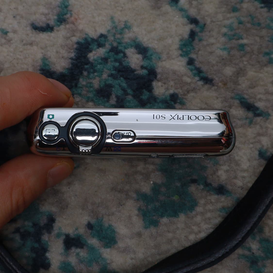 Nikon 니콘 쿨픽스 s01 빈티지카메라 제니 카메라 실버 상품이미지3