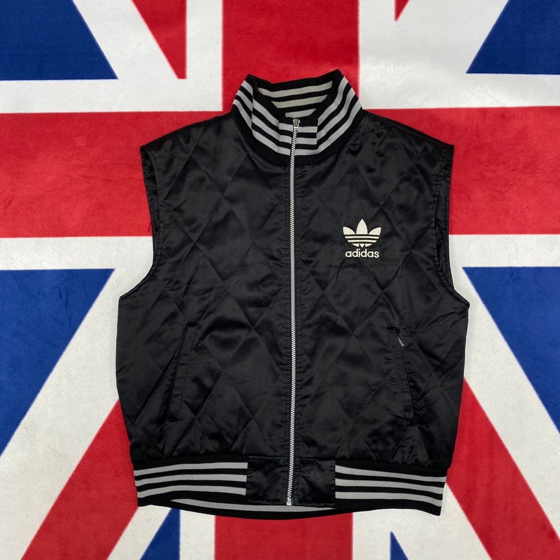 아디다스 올드스쿨 퀼팅 베스트 110 상품이미지1